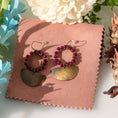 Load image into Gallery viewer, Purple Jade Earrings