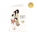 Load image into Gallery viewer, We are Better Together Friendship Greeting Card - Gold Foil Accent