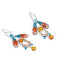 Load image into Gallery viewer, Sterling Silver Gemstone Earrings