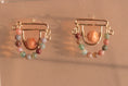 Load image into Gallery viewer, Multicolor Gemstones Stud Earrings - 14k Gold Filled Earrings