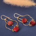 Load image into Gallery viewer, Pink Impression Jasper Earrings