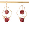 Load image into Gallery viewer, Pink Impression Jasper Earrings