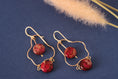 Load image into Gallery viewer, Pink Impression Jasper Earrings