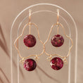 Load image into Gallery viewer, Pink Impression Jasper Earrings