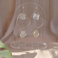 Load image into Gallery viewer, Crystal Quartz Earrings - 14k Gold Filled Earrings