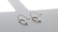 Load image into Gallery viewer, Handmade Sterling Silver Small Circle Earrings