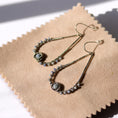 Load image into Gallery viewer, Sodalite Sterling Silver Drop Earrings