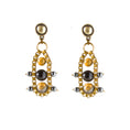 Load image into Gallery viewer, Boho Earrings - Mexcain Crazy Lacy Agate Gemstones