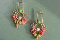 Load image into Gallery viewer, Pink Coral Gemstone Earrings - 14k Gold Filled Earrings
