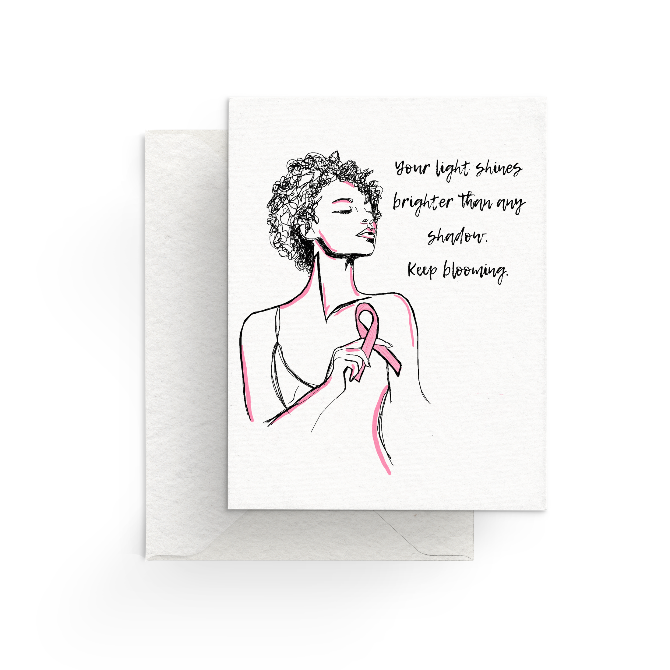 Breast Cancer Awareness Card | Inspirational Card for Women