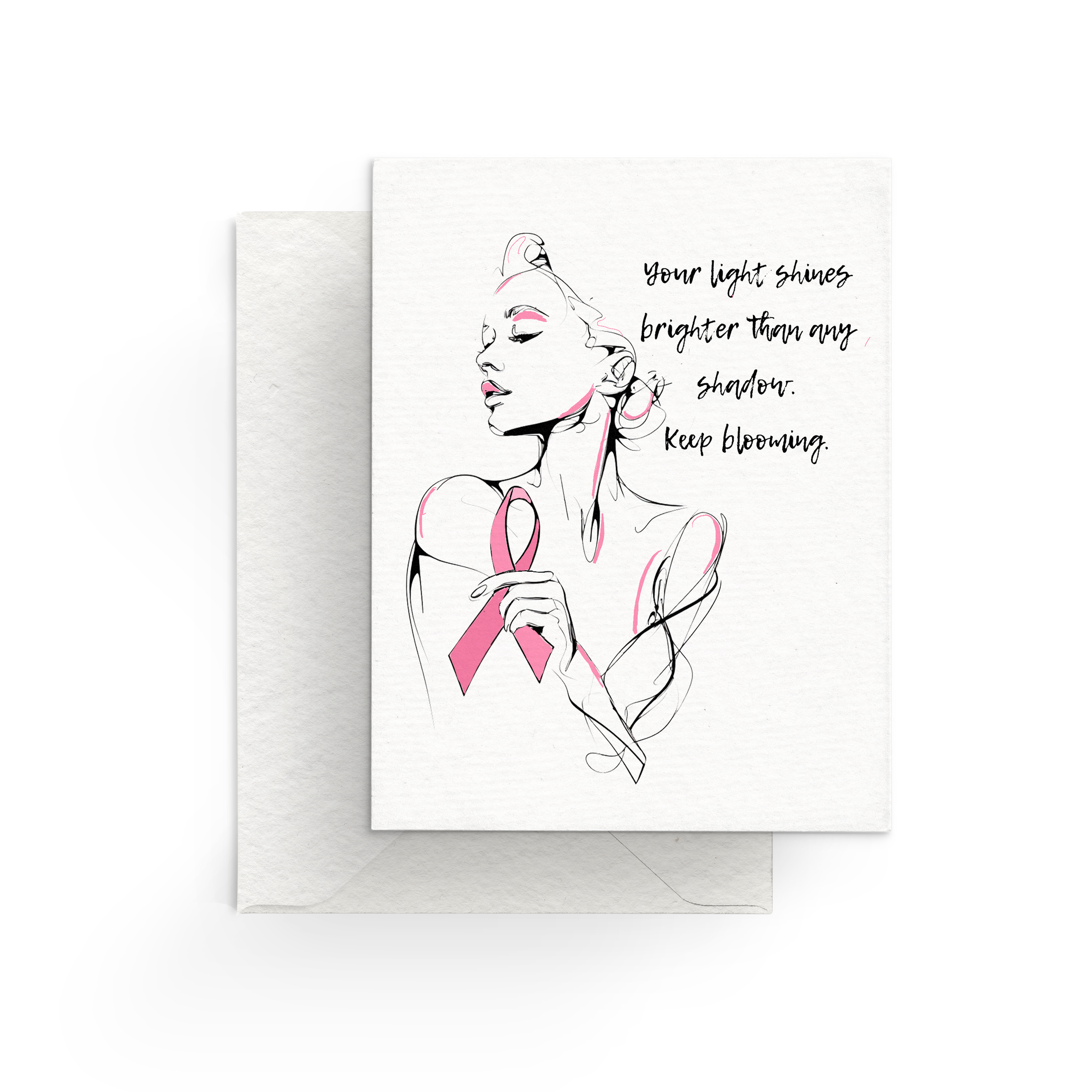 Breast Cancer Awareness Card | Support & Encouragement Card