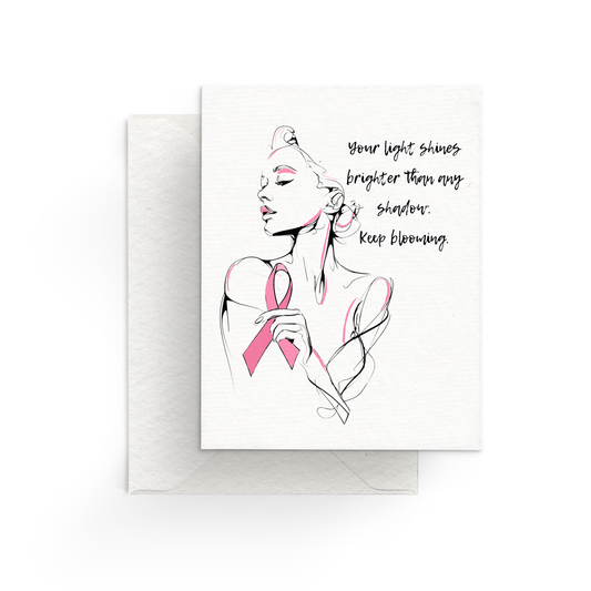 Breast Cancer Awareness Card | Support & Encouragement Card