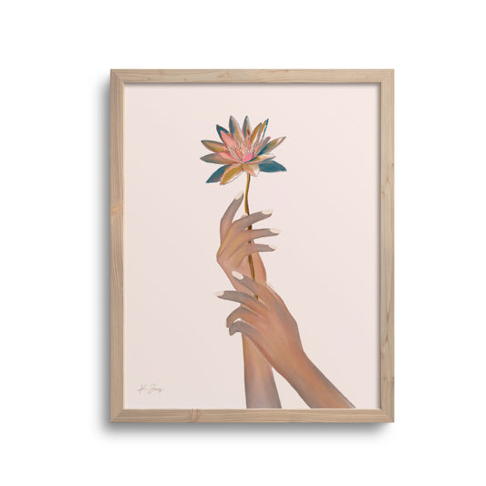 Art Print:  Blooming Grace