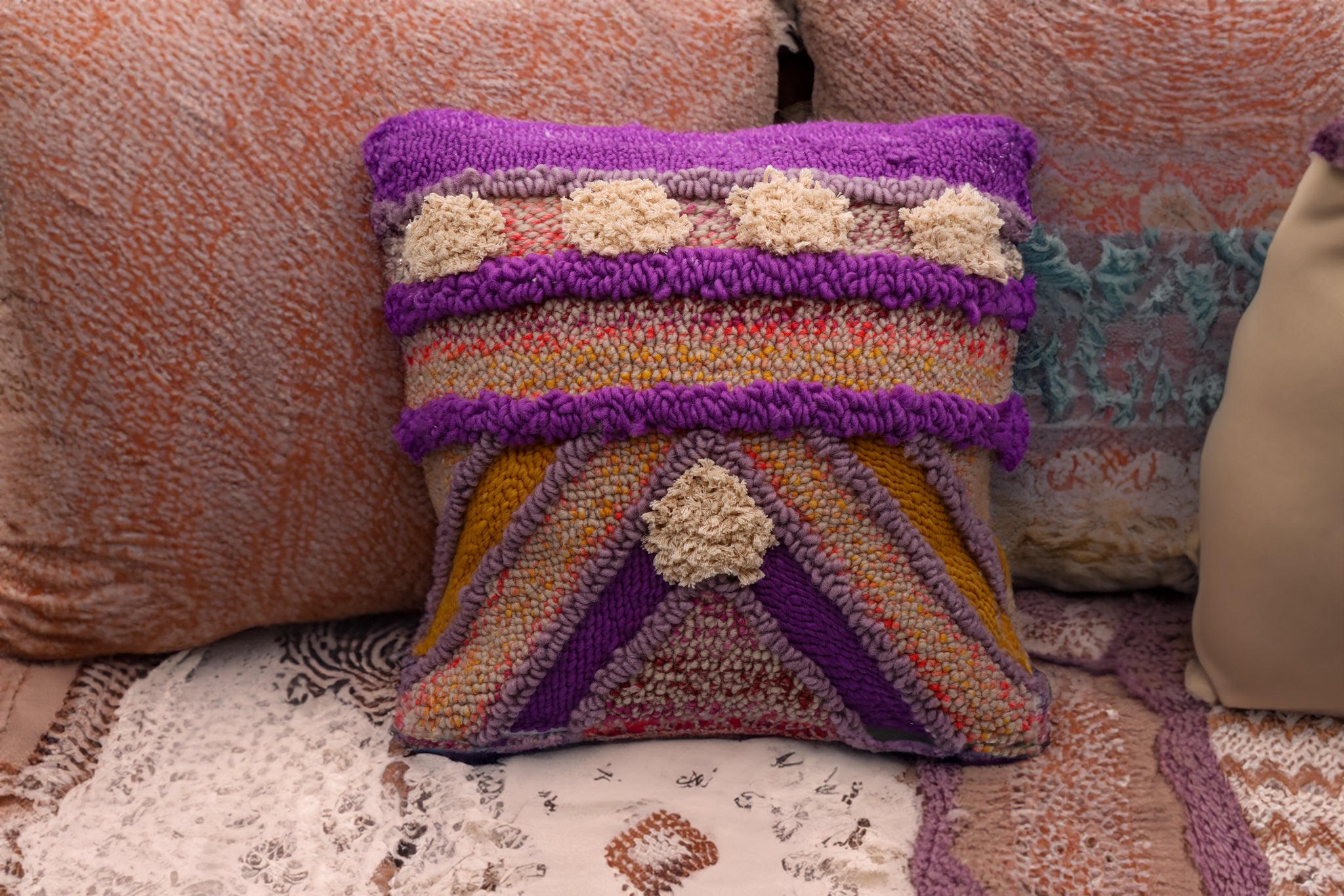 Handwoven Throw Pillow