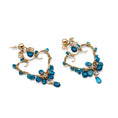 Load image into Gallery viewer, Apatite Gemstone Earrings, 14k Gold Filled Earrings
