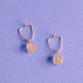 Load image into Gallery viewer, Pink Chalcedony Sterling Silver Earrings
