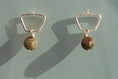 Load image into Gallery viewer, Sterling Silver Stud Earrings with Jasper Gemstone
