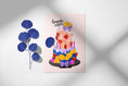 Load image into Gallery viewer, Bohemian Cake Birthday Card - Unique Illustrated Greeting
