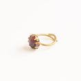 Load image into Gallery viewer, Fancy Jasper Brass Statement Ring, Adjustable, No. 08
