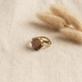 Load image into Gallery viewer, Fancy Jasper Brass Statement Ring, Adjustable, 11mm, No. 04
