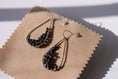 Load image into Gallery viewer, Olive Jade Sterling Silver Earrings
