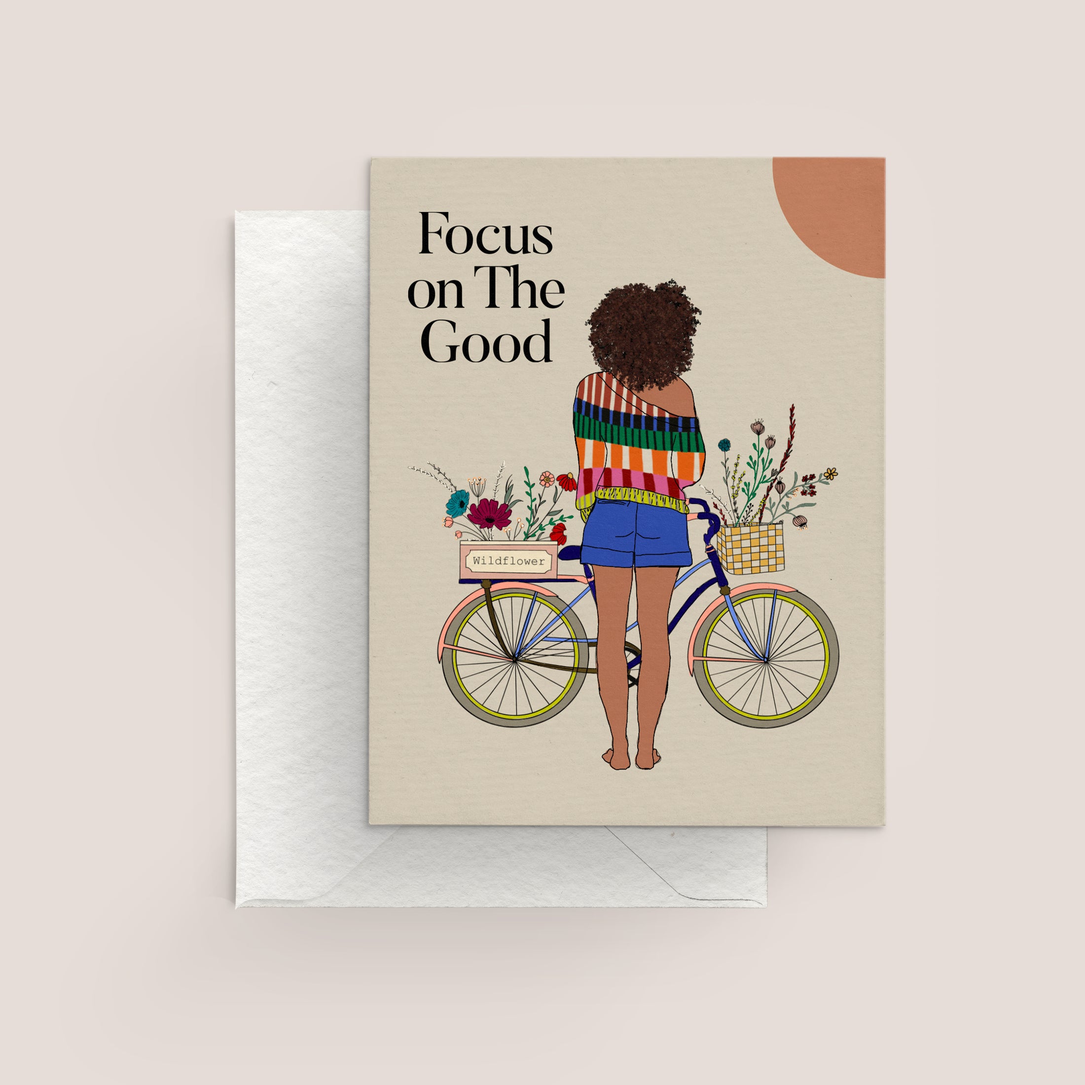 Focus on the Good Greeting Card