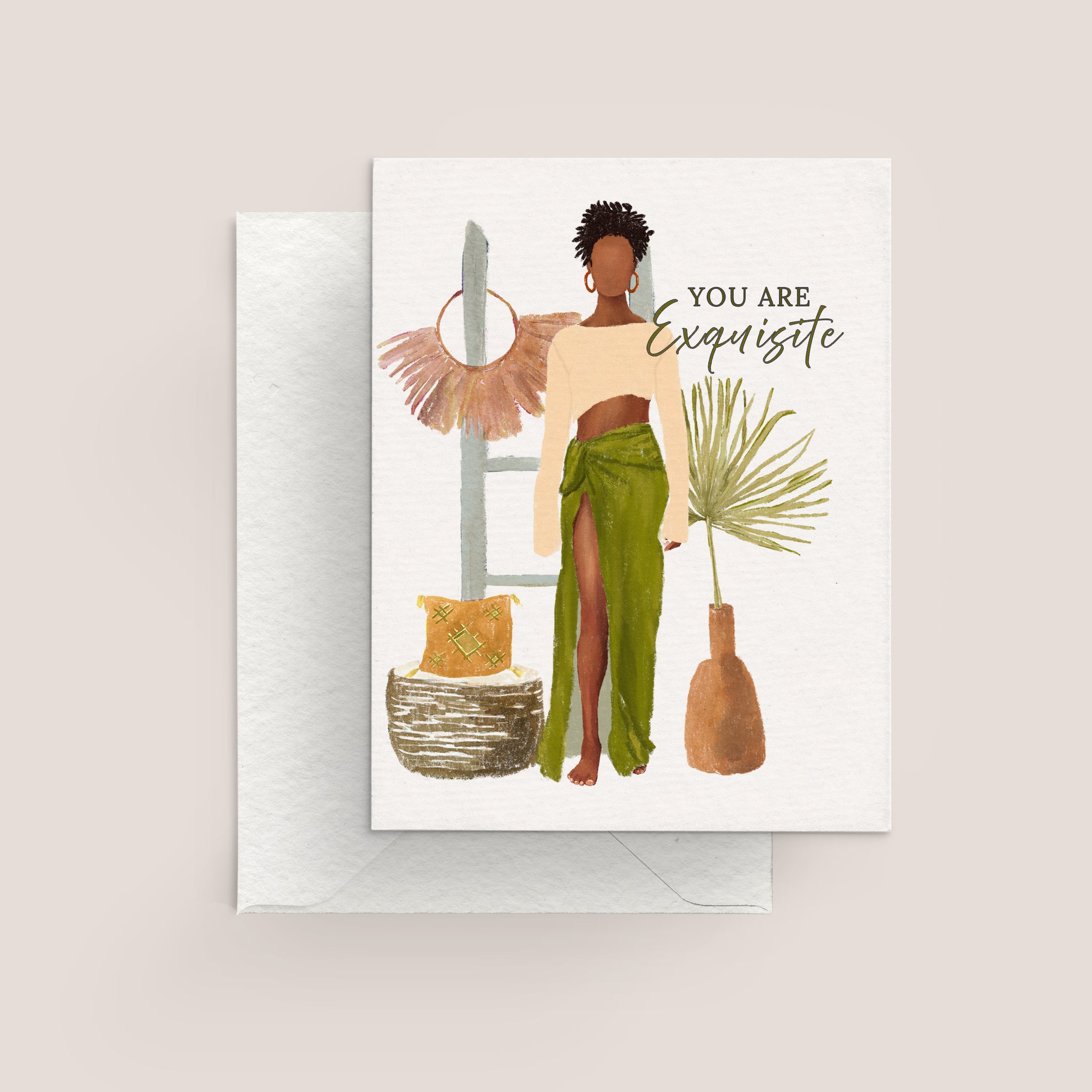 Happy Birthday Card - You Are Exquisite