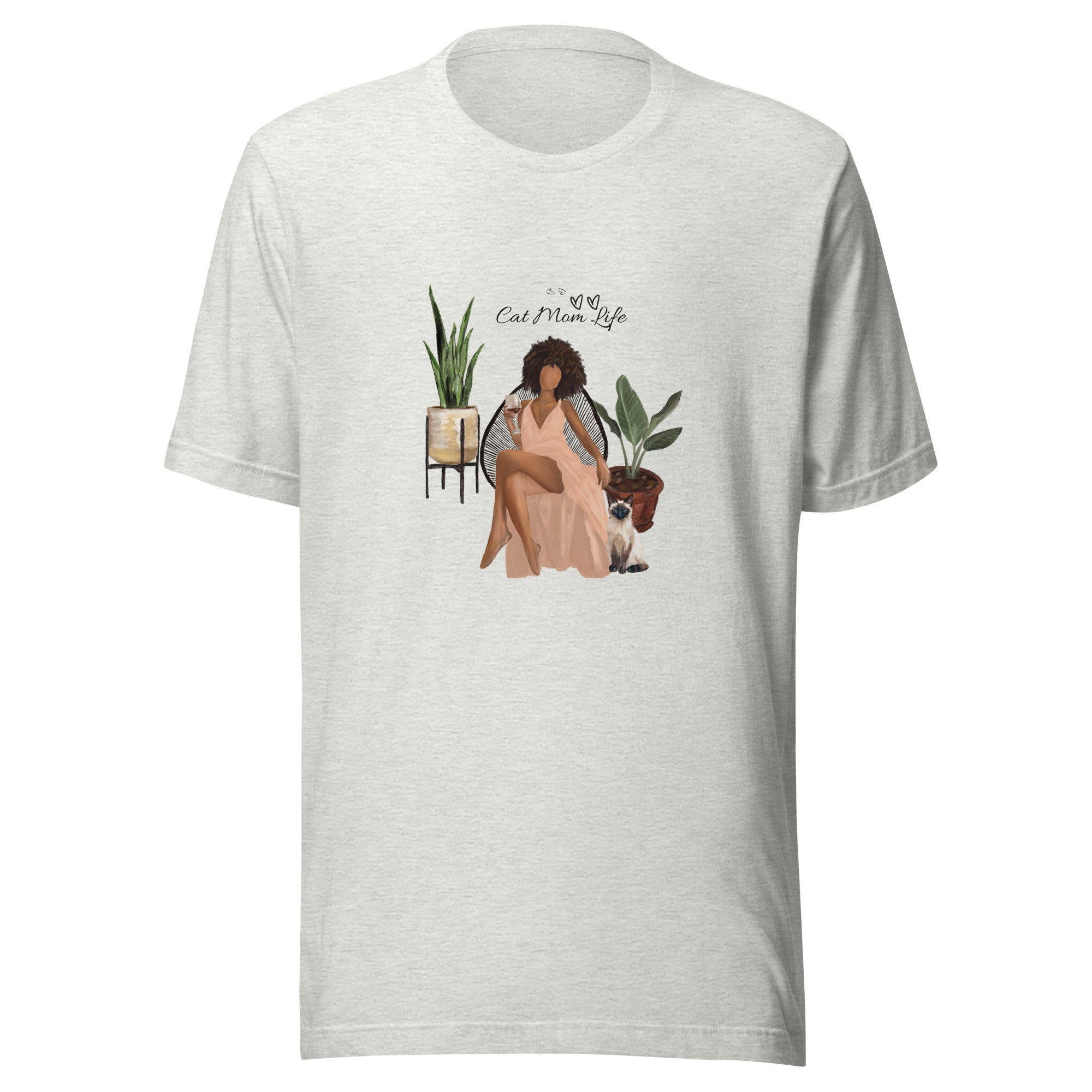 Cat Mom Life T-shirt ( Bohemian)