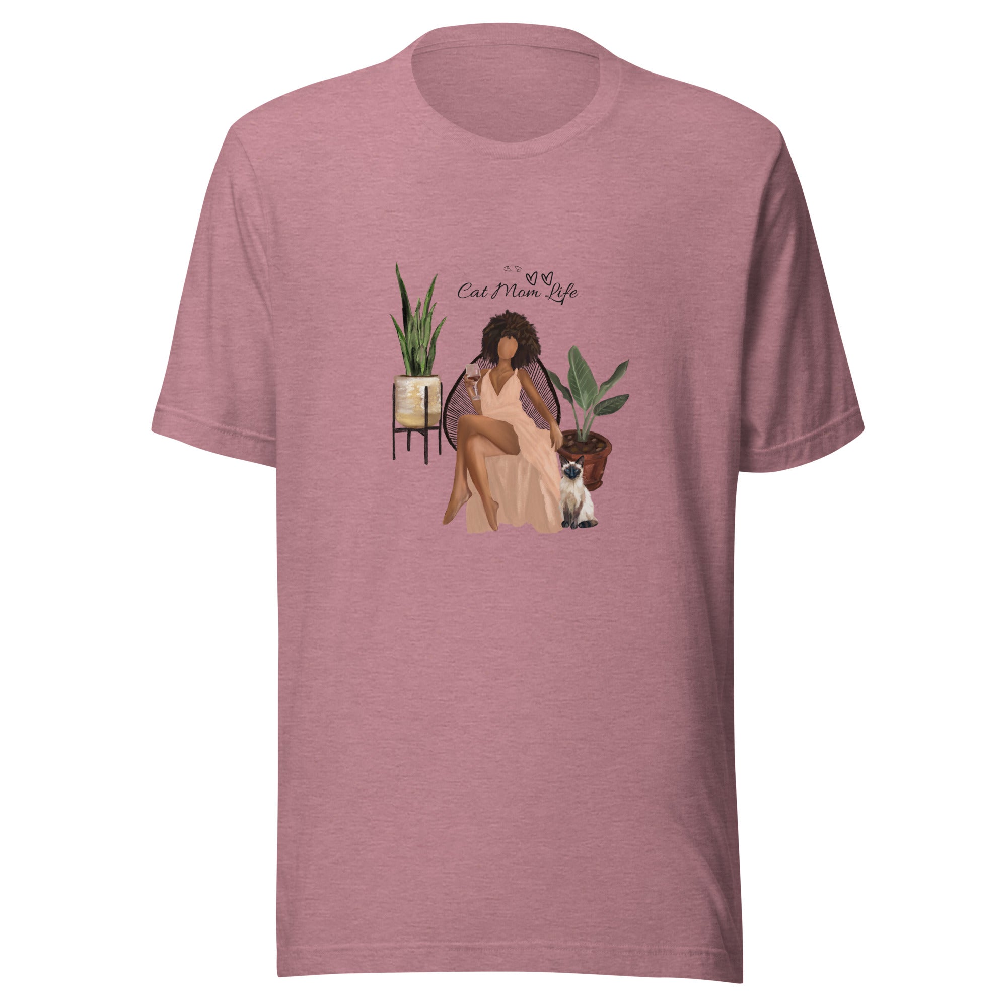 Cat Mom Life T-shirt ( Bohemian)