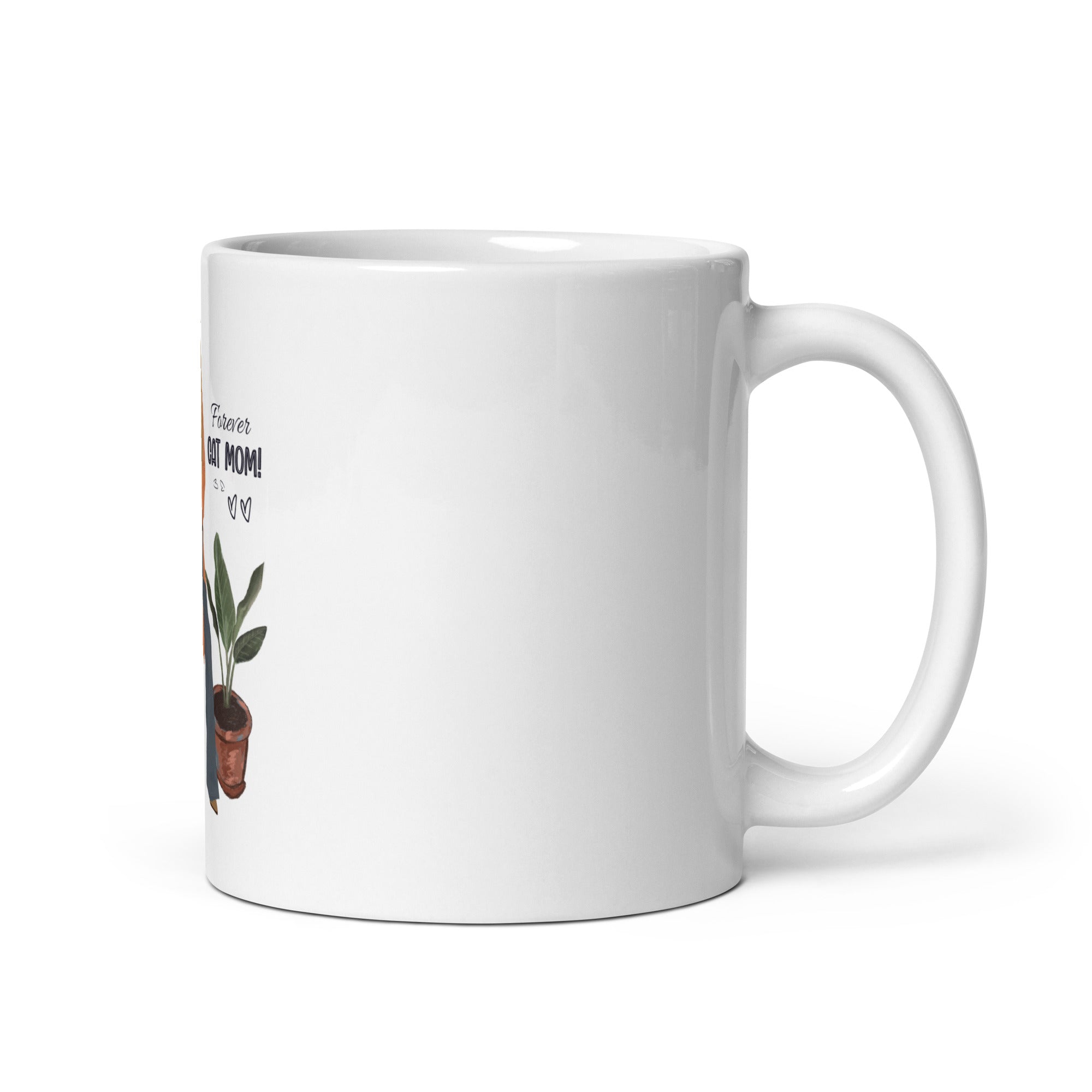 Forever Cat Mom Coffee Mug – Available in 3 Sizes