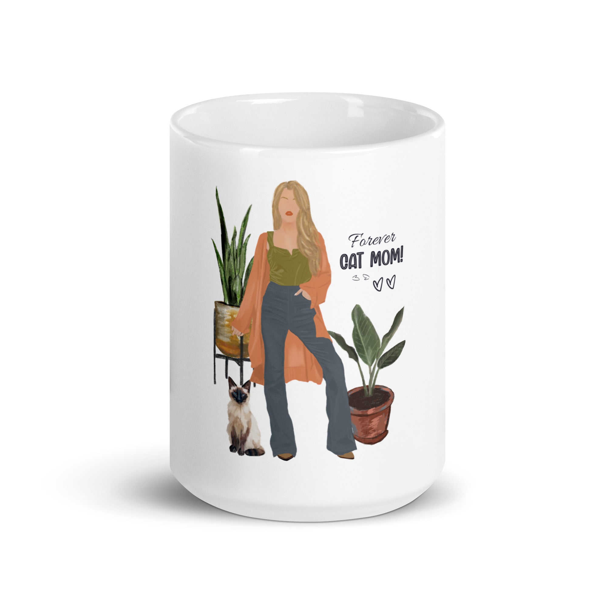 Forever Cat Mom Coffee Mug – Available in 3 Sizes