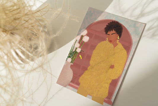 Brandi -Black Female Illustration