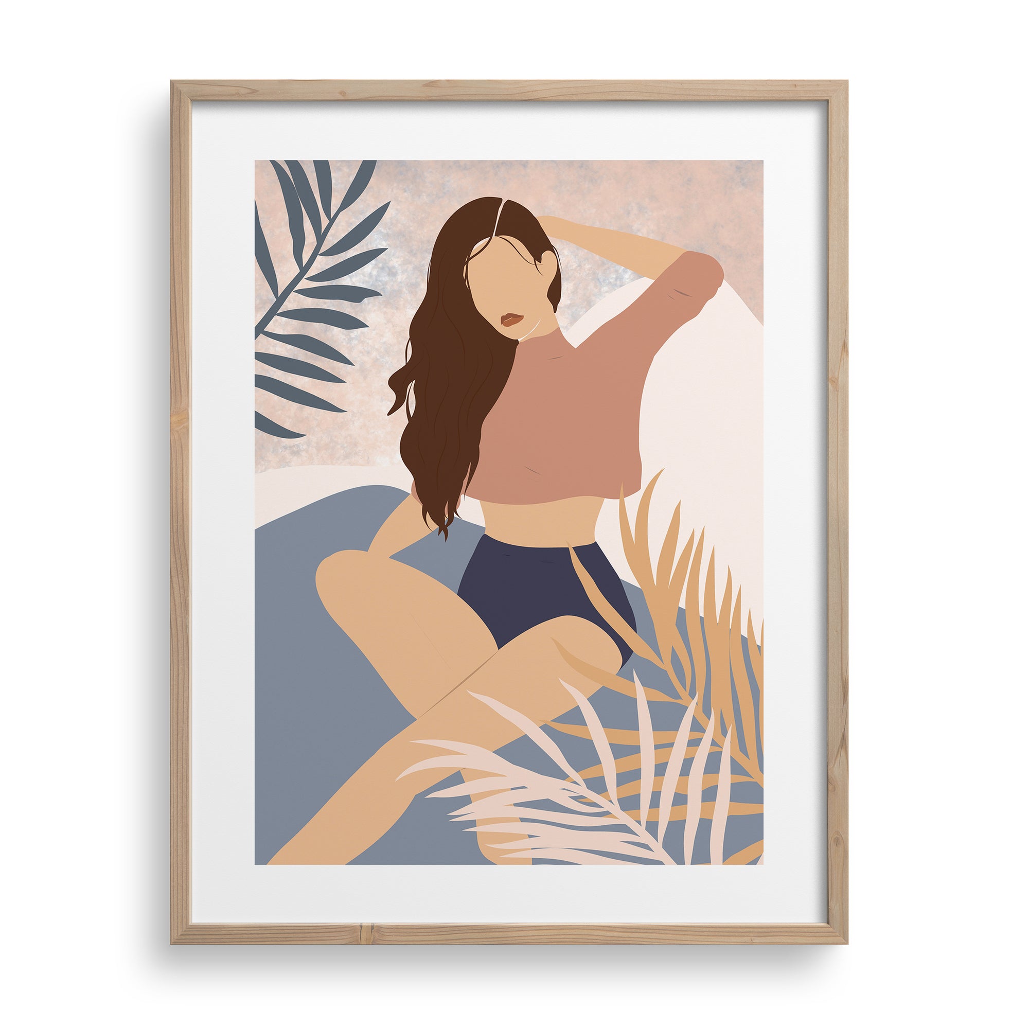Elana - Female Illustration - Digital Download