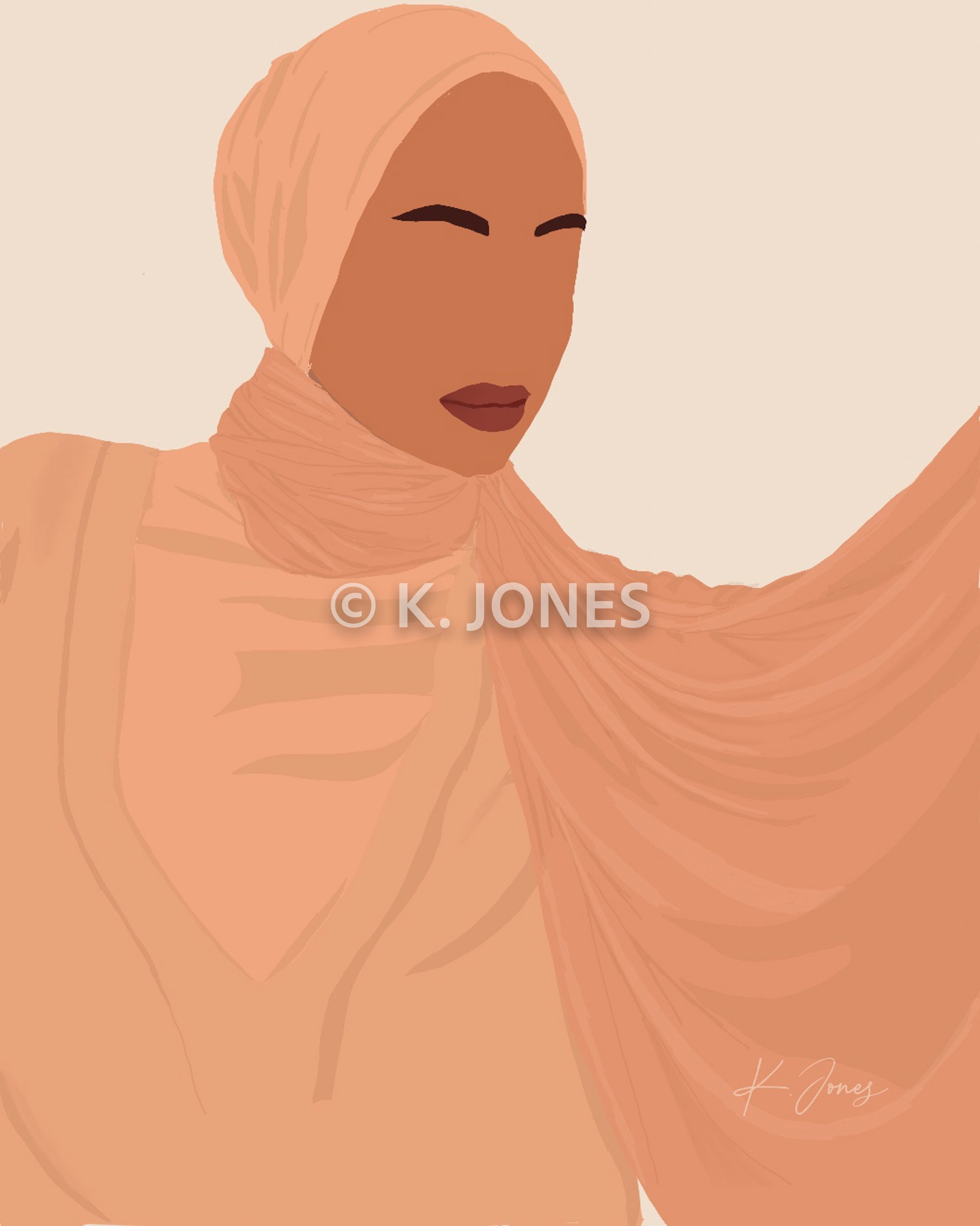 Modest Women | Art Print