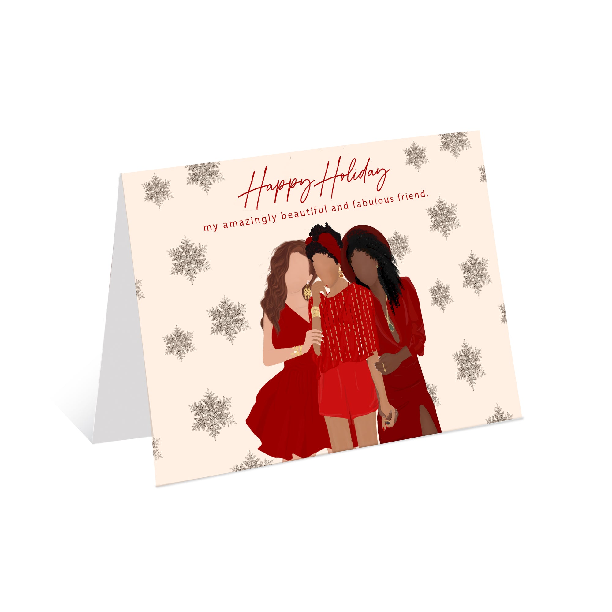 Happy Holiday Friend - Greeting Card