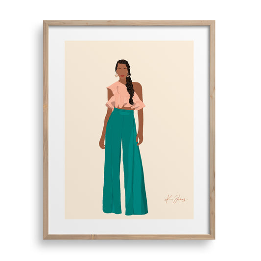 Mila - | Art Print