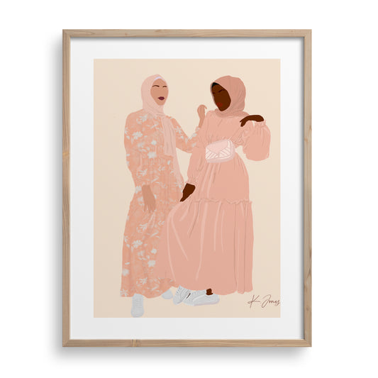 Modest Women | Art Print