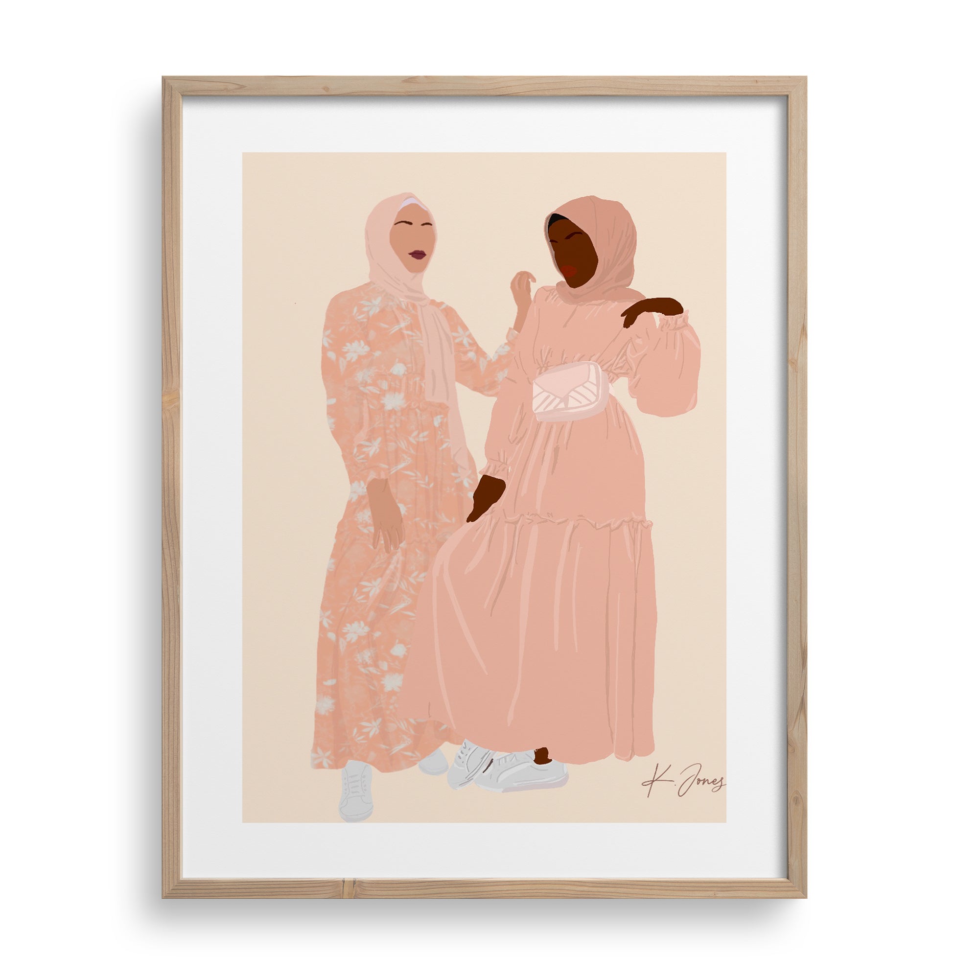 Modest Women | Art Print