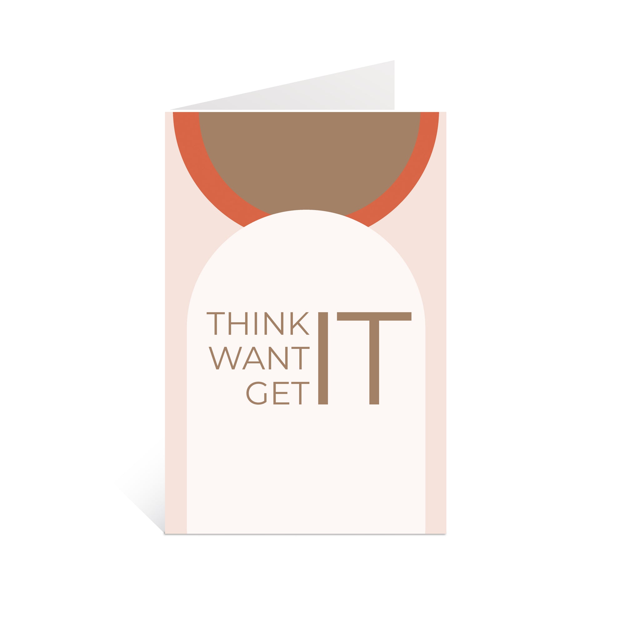 "Think It" Greeting Card