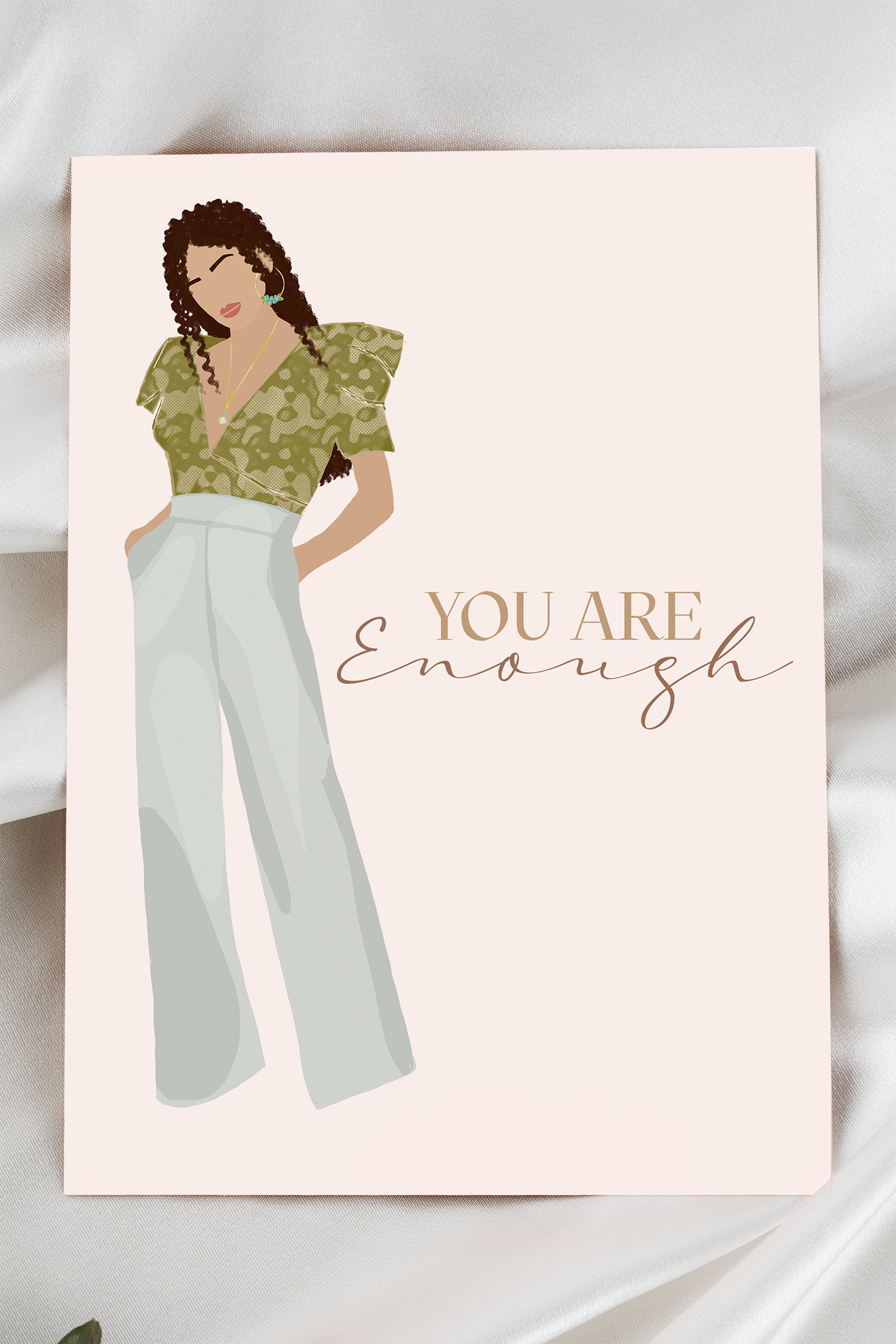 "You Are Enough" Everyday Greeting Card