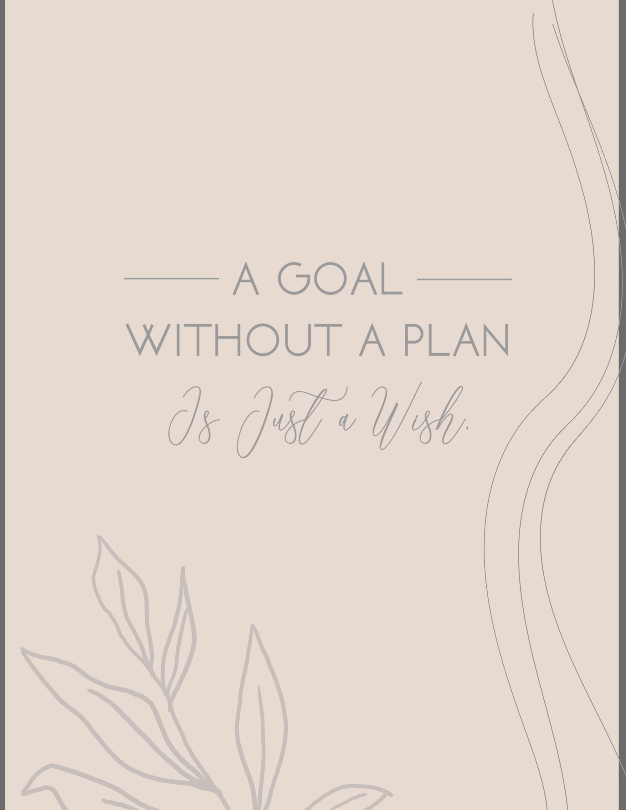 "Goals" Motivational Quotes - Art Prints